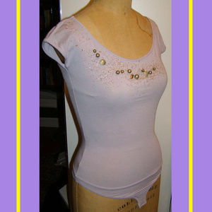 New Angela Mele Italian bodysuit 1pc size 6-8